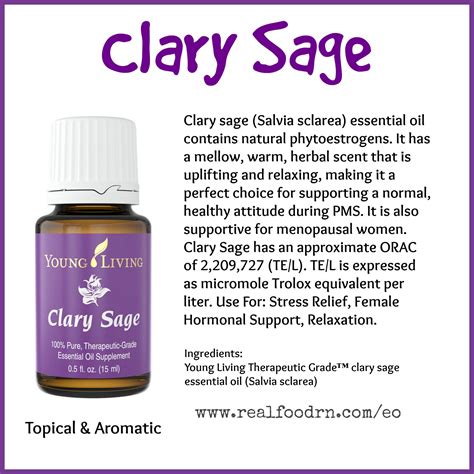 clary sage oil vs essential oils.